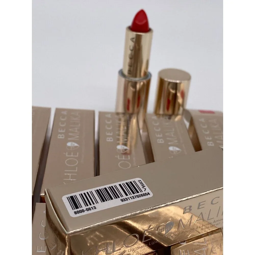 10 Becca Khloe Kardashian & Malika Haqq Ultimate Lipstick Love W- Hot Tamale